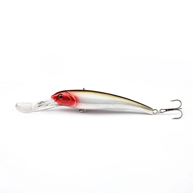 1PCS 16.5cm 29g Big Minnow Fishing Lures Deep Sea Bass Lure Artificial Wobbler Fish Swim Bait Diving 3D Eyes