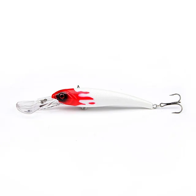 1PCS 16.5cm 29g Big Minnow Fishing Lures Deep Sea Bass Lure Artificial Wobbler Fish Swim Bait Diving 3D Eyes