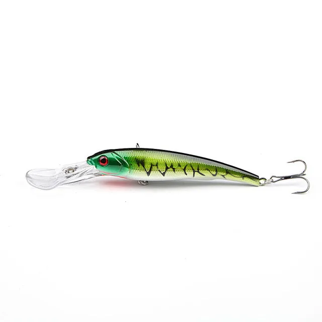 1PCS 16.5cm 29g Big Minnow Fishing Lures Deep Sea Bass Lure Artificial Wobbler Fish Swim Bait Diving 3D Eyes