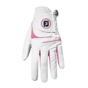 2024 FootJoy Women's Weathersof Fashion Glove - White/Pink