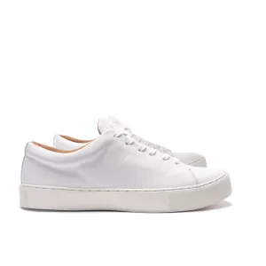 ABINGTON TOE CAP SNEAKER - WHITE WHITE