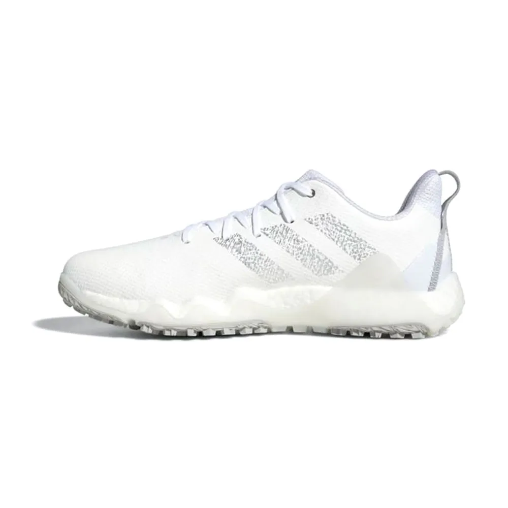 Adidas Men's Codechaos 22 MD Spikeless Golf Shoes - Cloud White/Silver Metallic/Grey Two