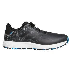 Adidas S2G BOA Spikeless Black Mens Golf Shoes