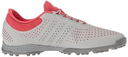 adidas Women's Adipure Sport Golf Shoe, Core Pink, 8 M US