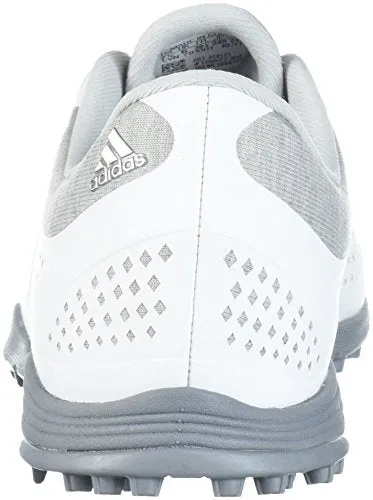 adidas Women's Adipure Sport Golf Shoe, White/Grey, 11 Medium US