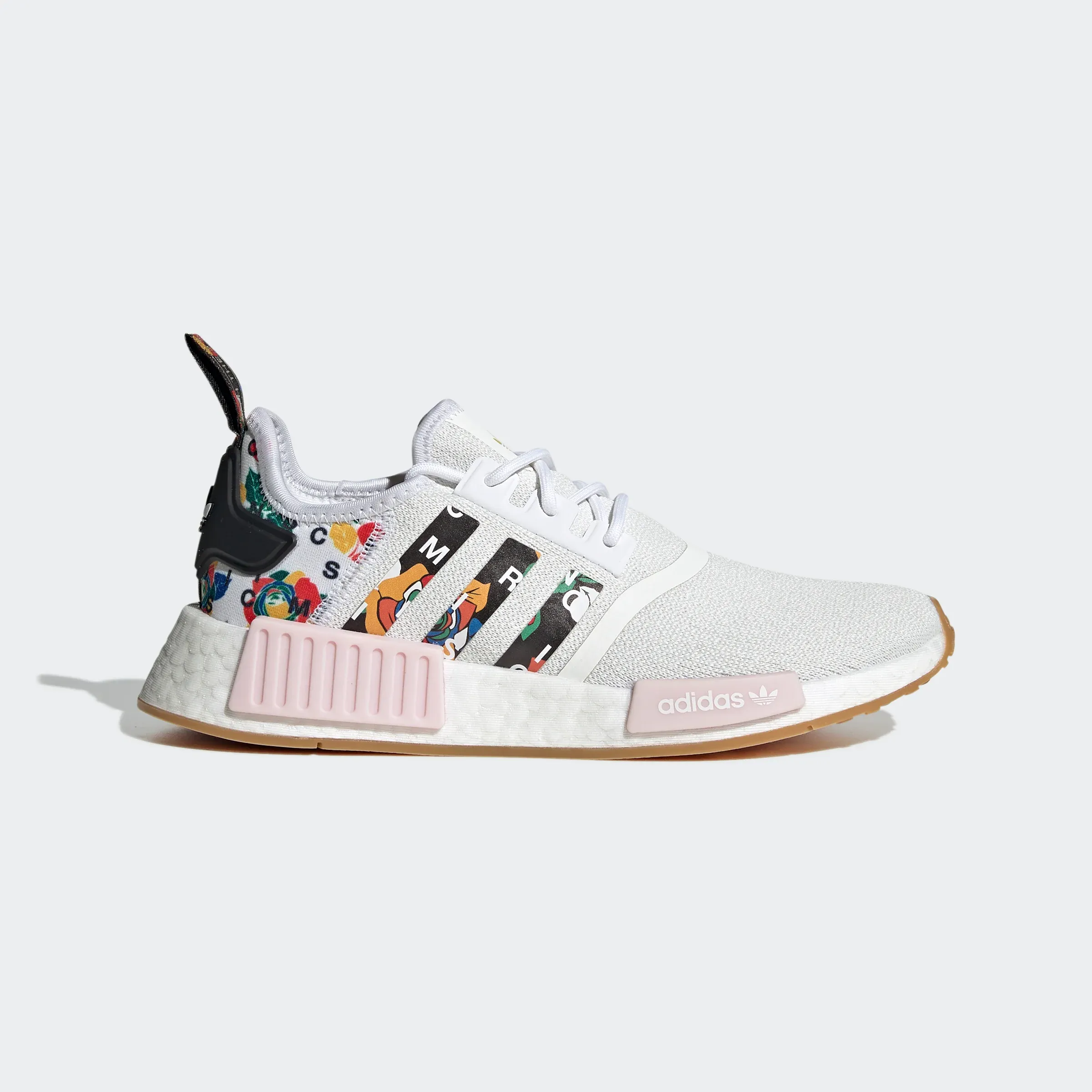 Adidas Women's Rich Mnisi NMD R1 Shoes - Cloud White / Clear Pink