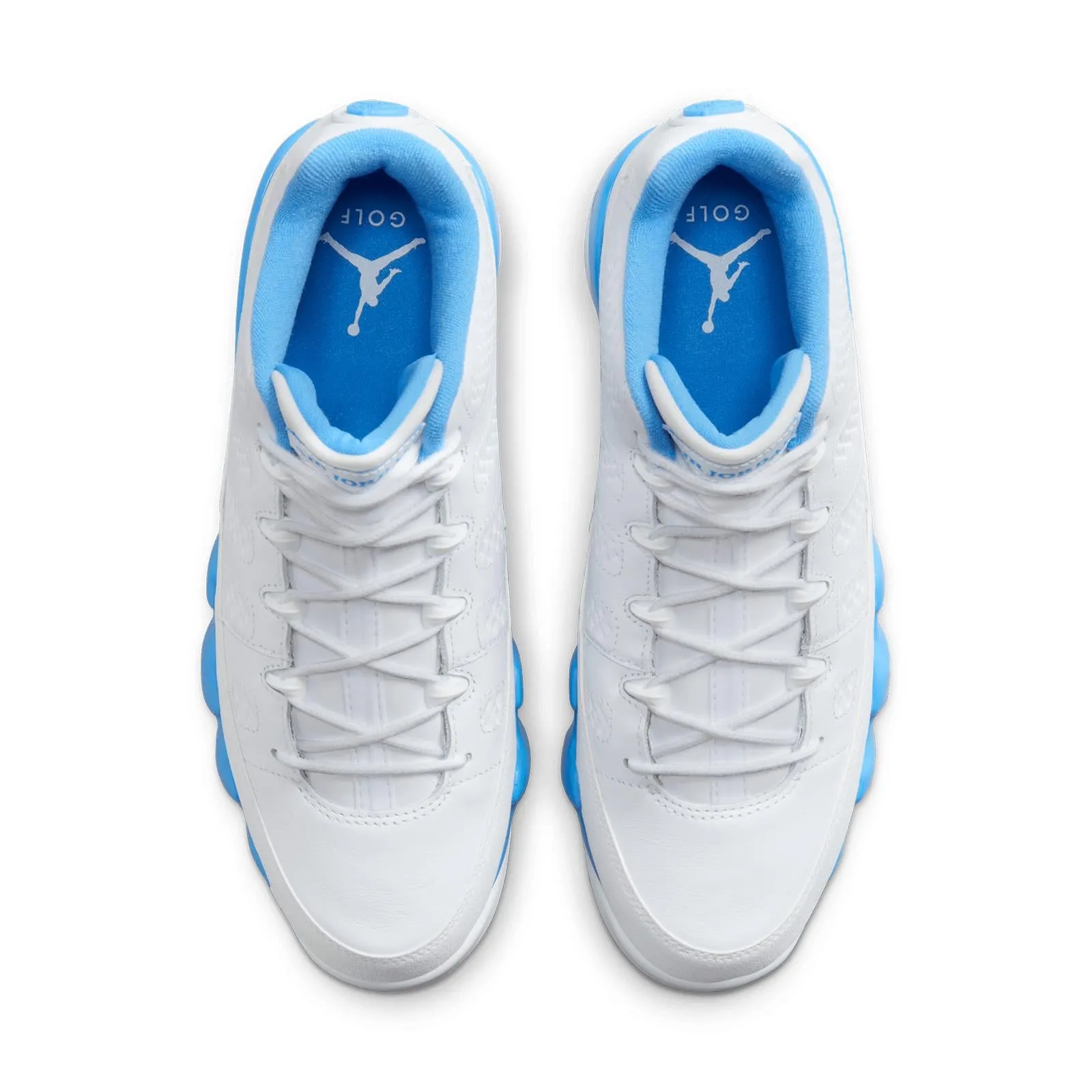 Air Jordan 9 Retro Golf Shoes White/University Blue/White - AW24