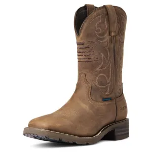 Ariat Men's Hybrid Patriot Waterproof Western Boot 10038354