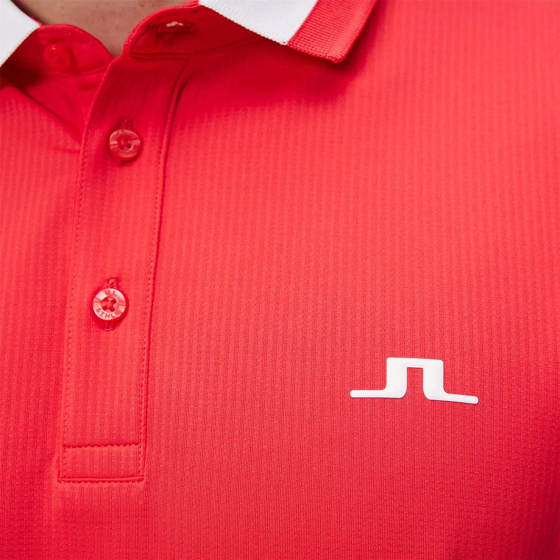 Benji Regular Fit Light Jersey Polo Bittersweet Red - SU24