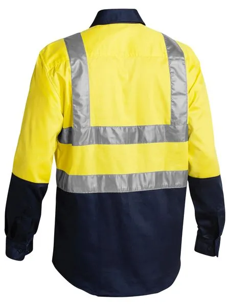 Bisley Taped Hi Vis Drill Shirt - Long Sleeve (BS6267T)