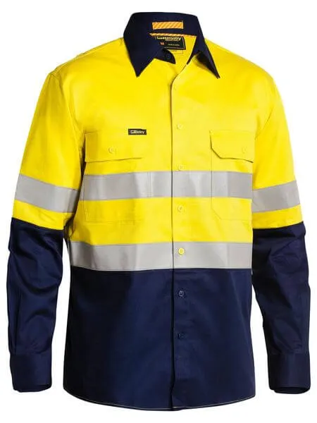 Bisley Taped Hi Vis Industrial Cool Vented Shirt -(BS6448T)