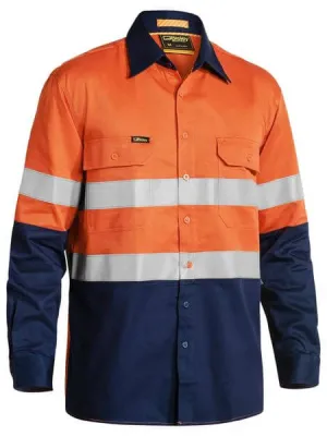 Bisley Taped Hi Vis Industrial Cool Vented Shirt -(BS6448T)