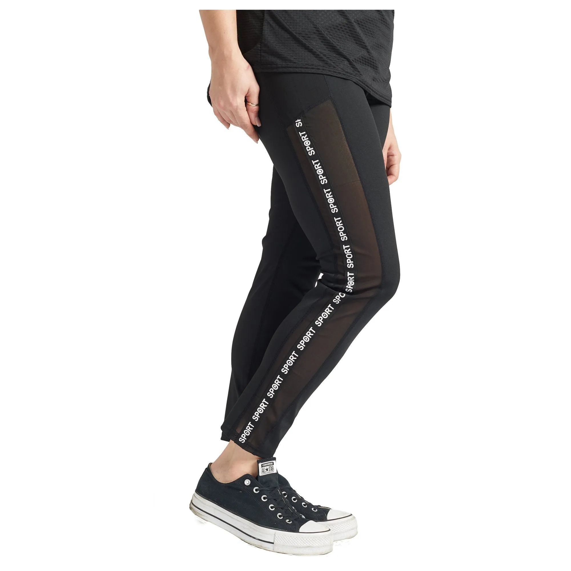 Black Sports Leggings