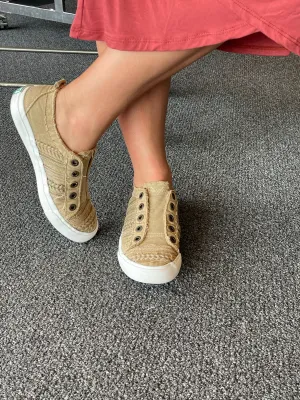 Blowfish Parlane Desert Khaki Canvas Sneaker