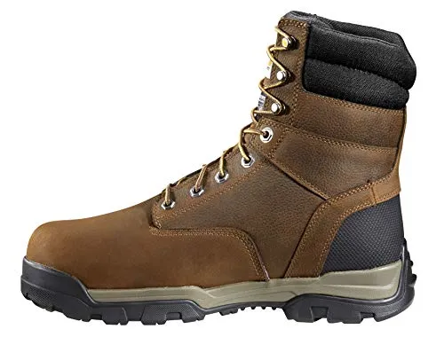 Carhartt CME8047 Men's Ground Force 8" Waterproof Insulated Soft Toe Work Boot Construction