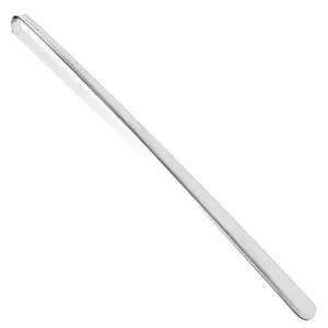 Comfy Clothiers Extra Long Metal Shoe Horn With Handle Steel Stick Seniors