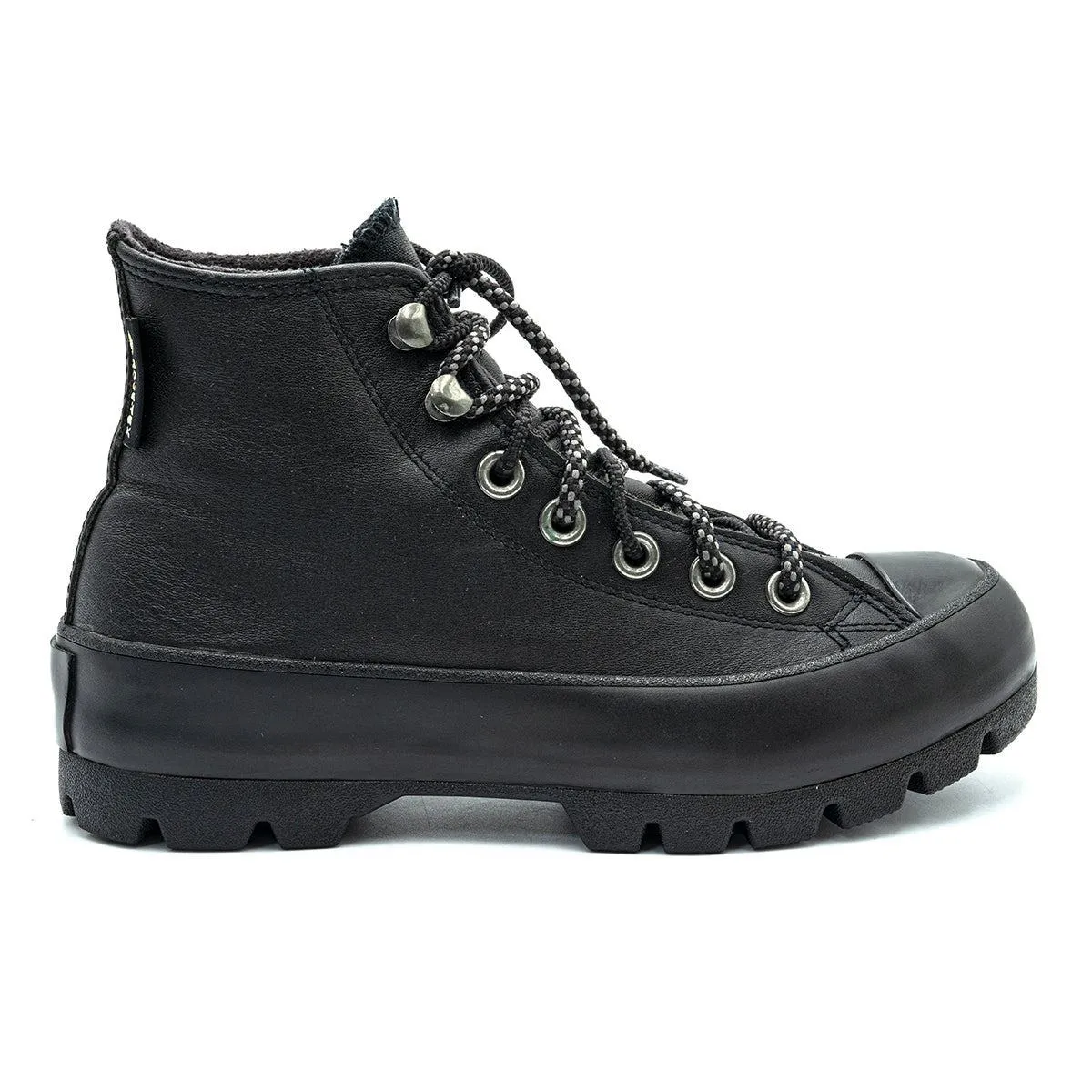 Converse Chuck Taylor Allstar Hi Lugged Gtx Low-Top Sneakers Leather Black Colour For Women