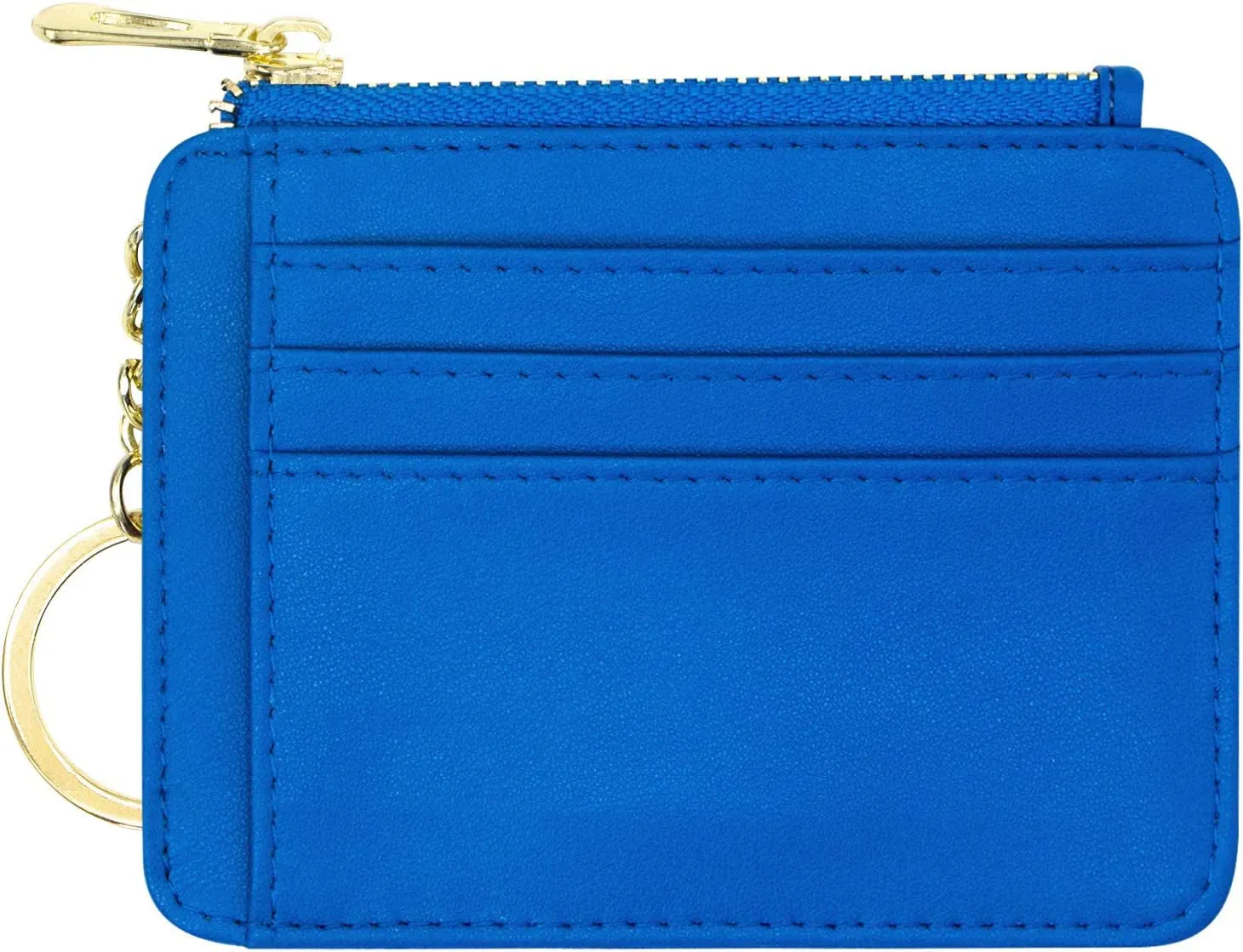 Credit Card Holder Wallet Credit Card Holder for Women Slim Wallet for Women Card Wallets for Women (Azure)