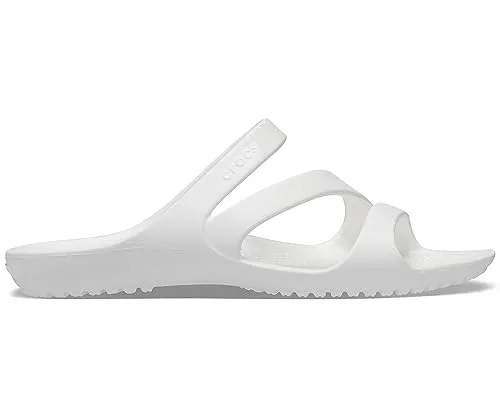 Crocs Women KadeeII White Sandal- (206756-100) - 4 UK Women (W6)