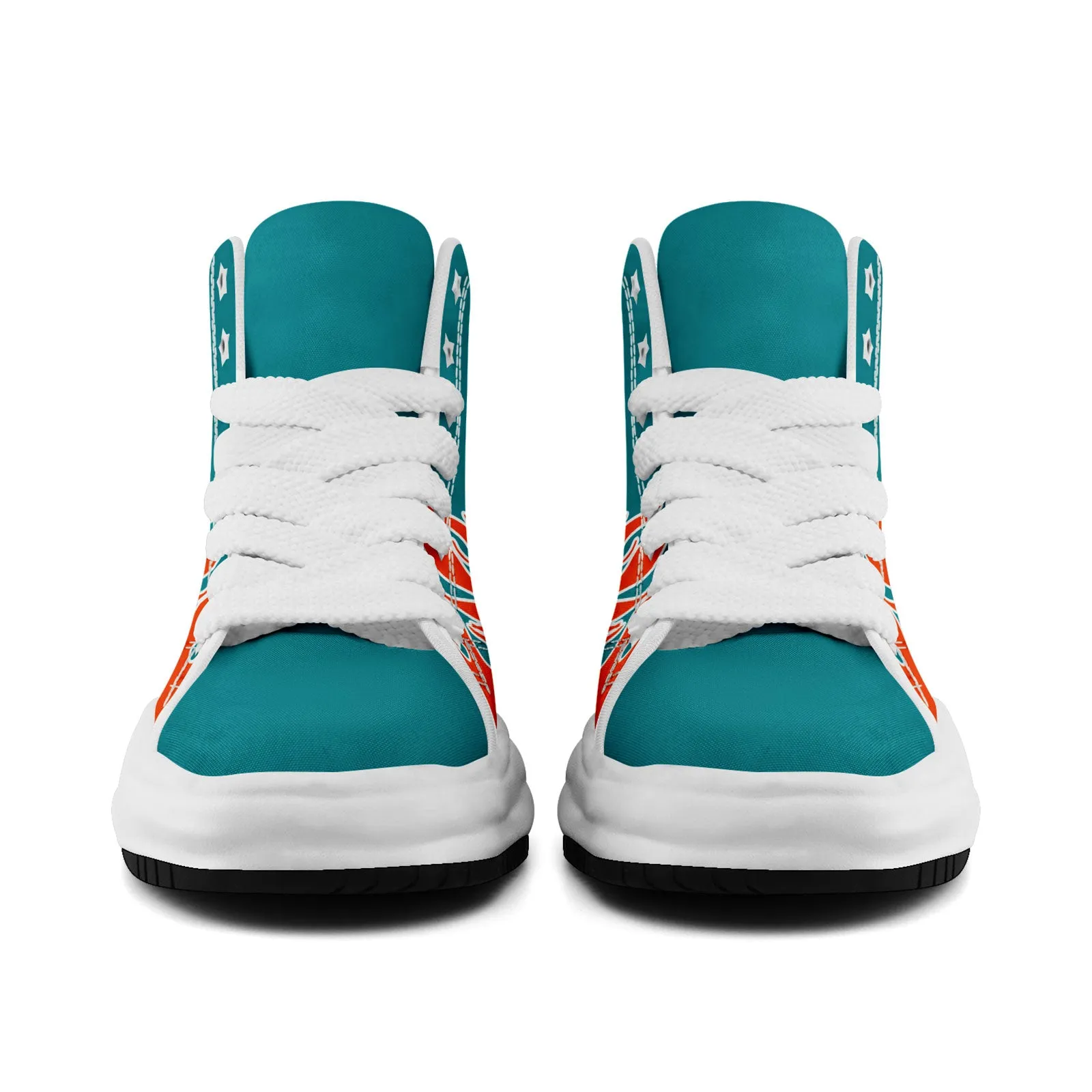 Custom Orange Green Miami Firesoul Shoes Personalized Sneaker FN039-D020272-24