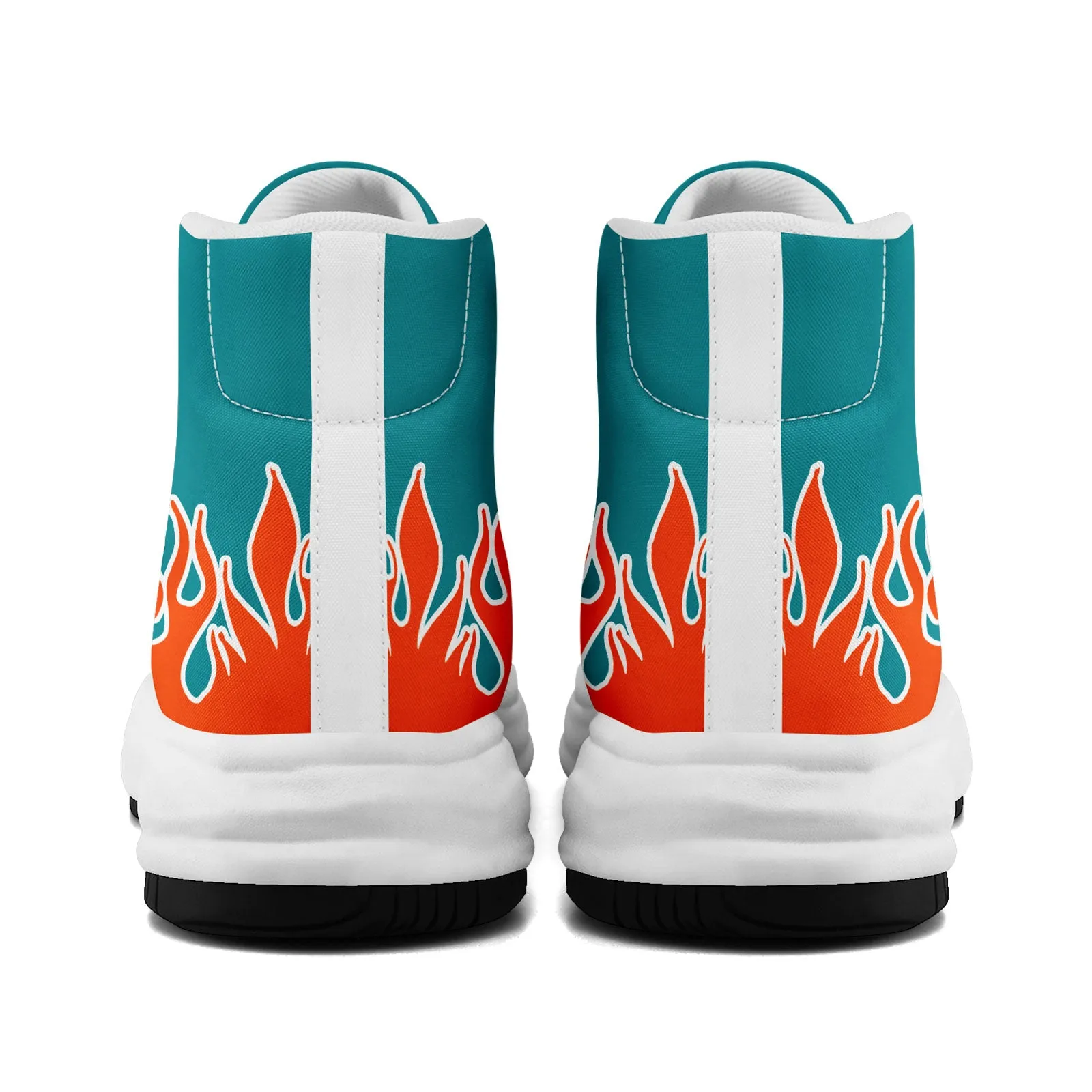 Custom Orange Green Miami Firesoul Shoes Personalized Sneaker FN039-D020272-24