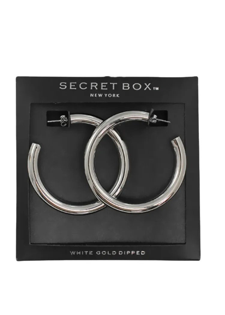 Dae Silver Hoops