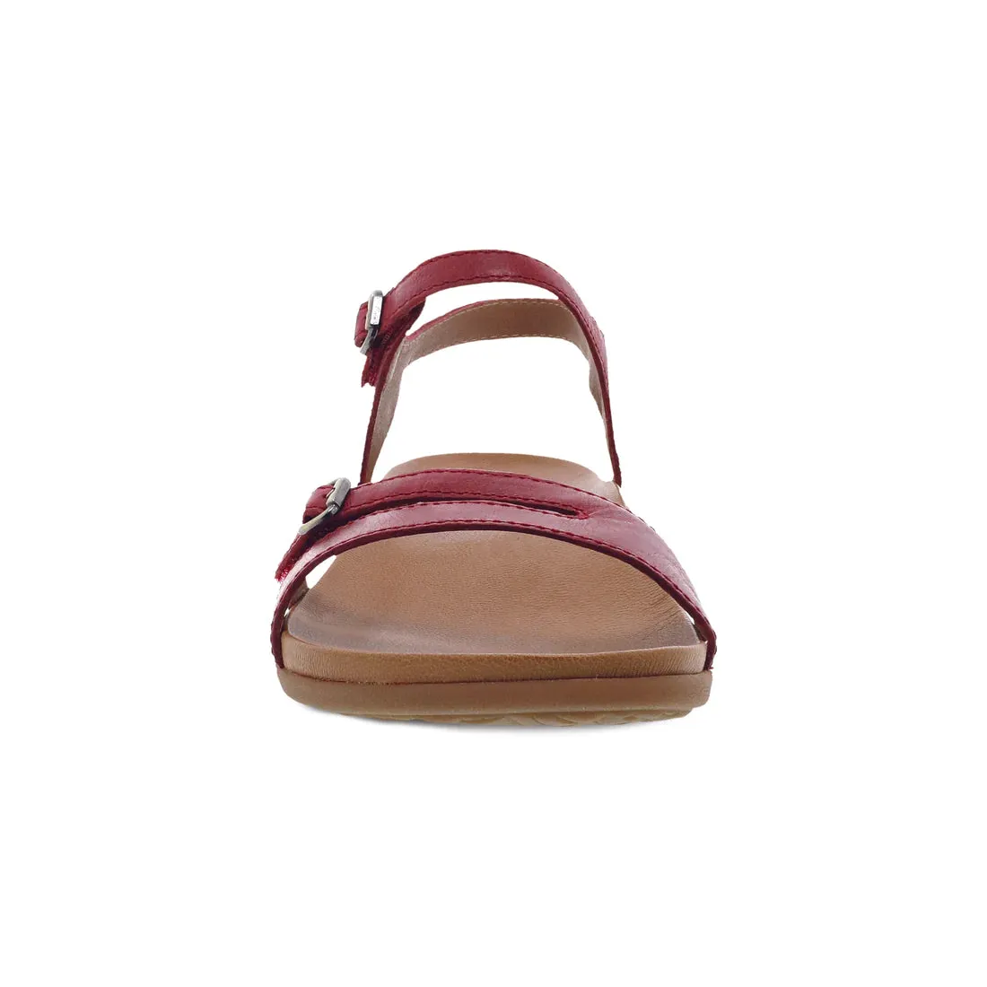 Dansko Women's Janelle Sandal - Red Glazed