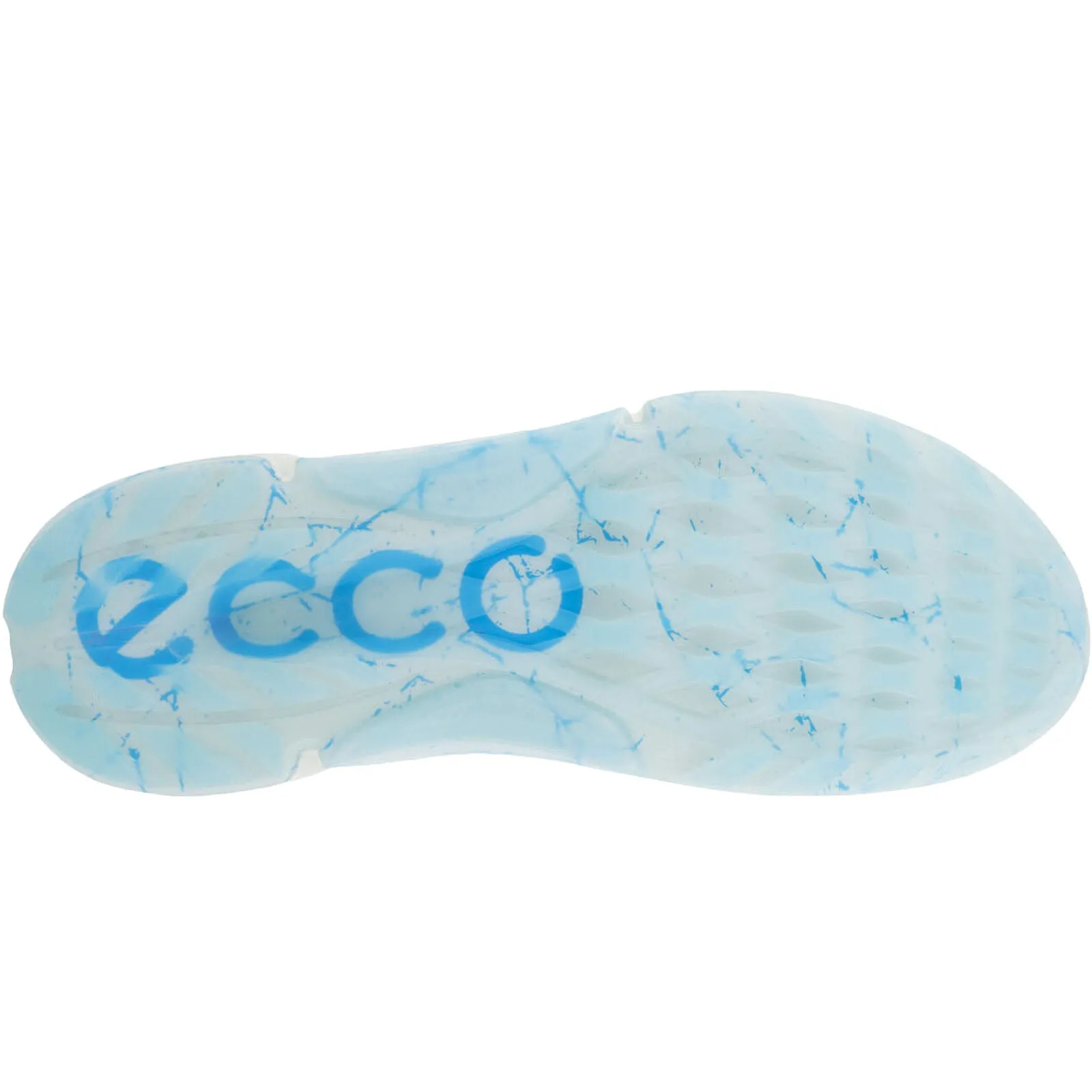 ECCO Mens Biom H4 Leather GORE-TEX Lace Up Golf Shoes - White