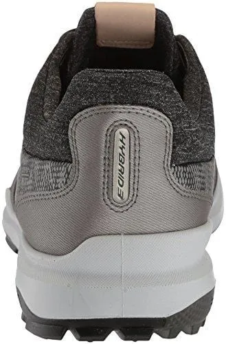 ECCO Men's Biom Hybrid 3 Gore-Tex Golf Shoe, Black/Buffed Silver, 41 M EU (7-7.5 US)