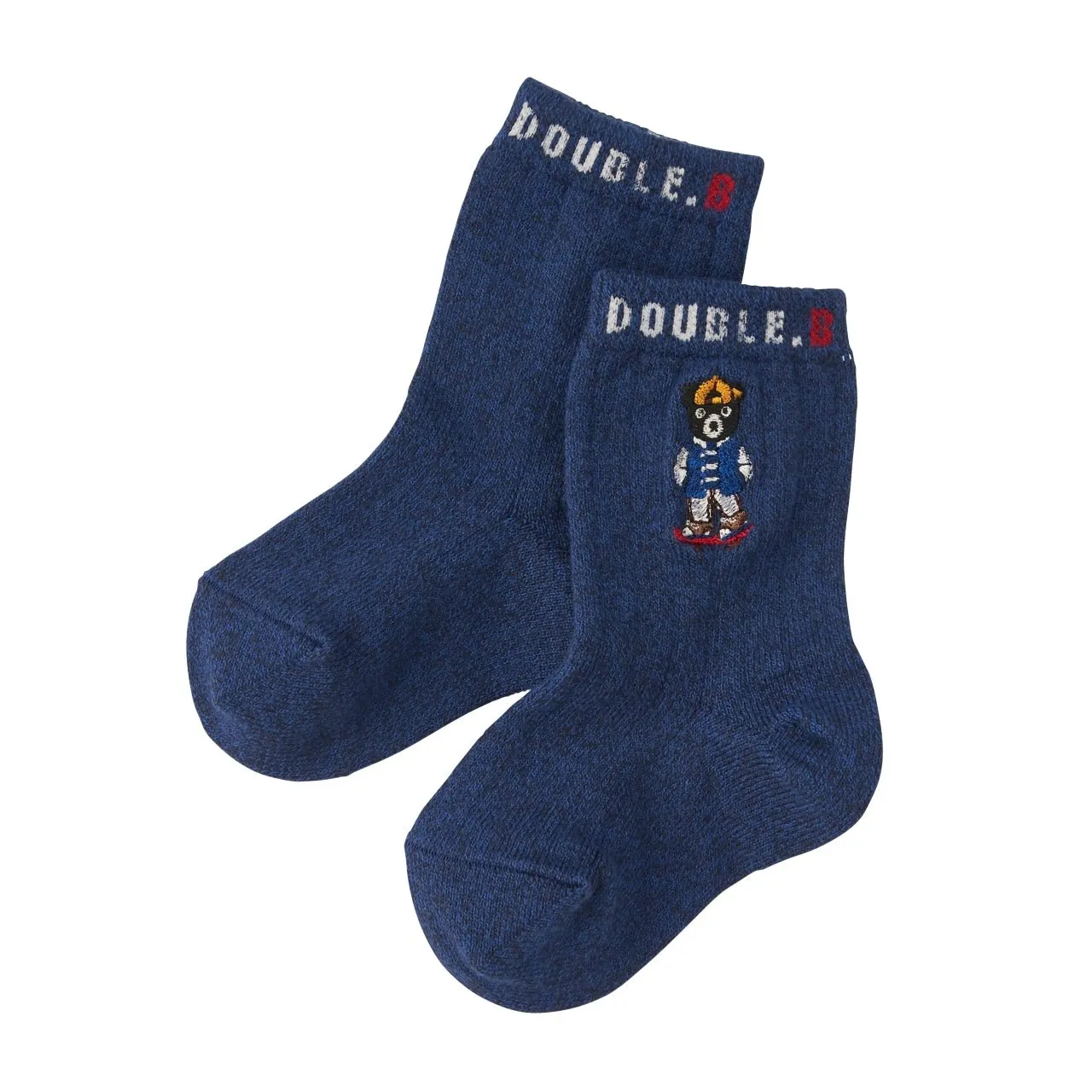 Embroidery Crew Socks