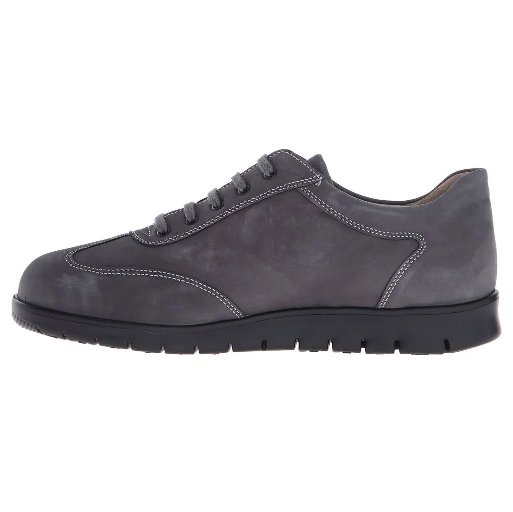 Finn Comfort Kiruna 1355 Street Mens Nubuck Lace-up Low-Profile Shoes - UK 7