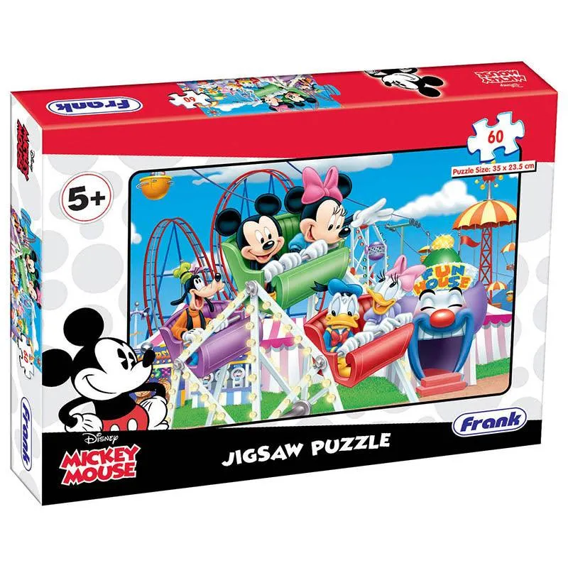 Frank Disney Mickey Mouse & Friends 60 Pc Jigsaw Puzzle