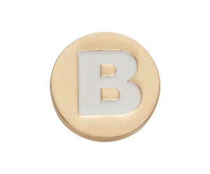 Gold Letter B