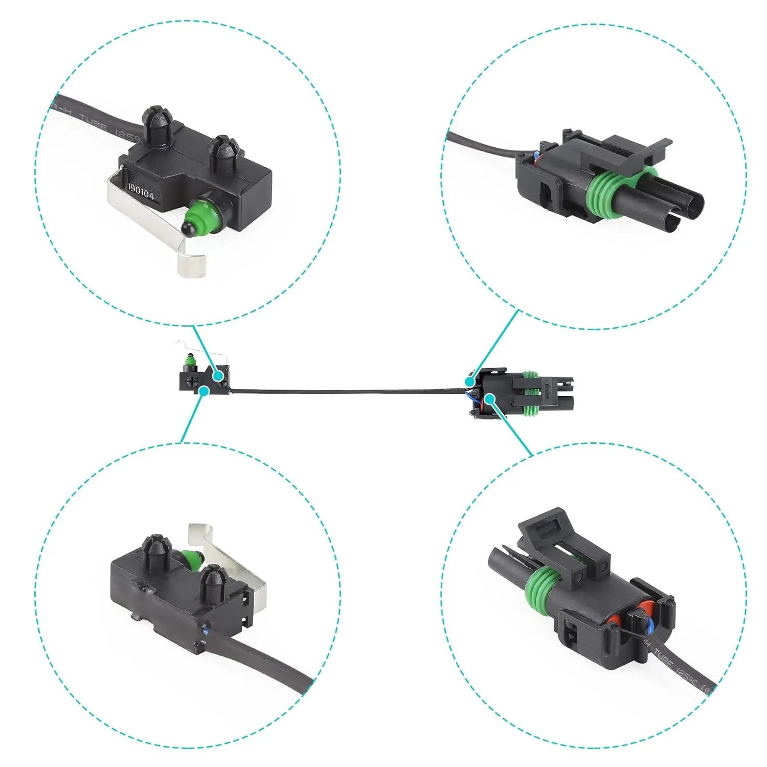 Golf Cart Forward Switch Assembly for EZGO DCS Electric Vehicles 1996-2002 - 10L0L