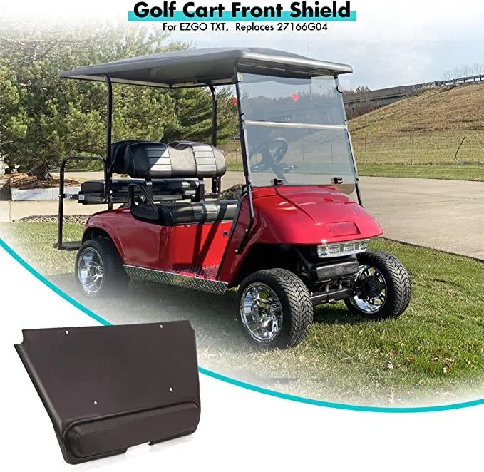 Golf Cart Front Guard Provides Extra Protection Fits EZGO TXT - 10L0L