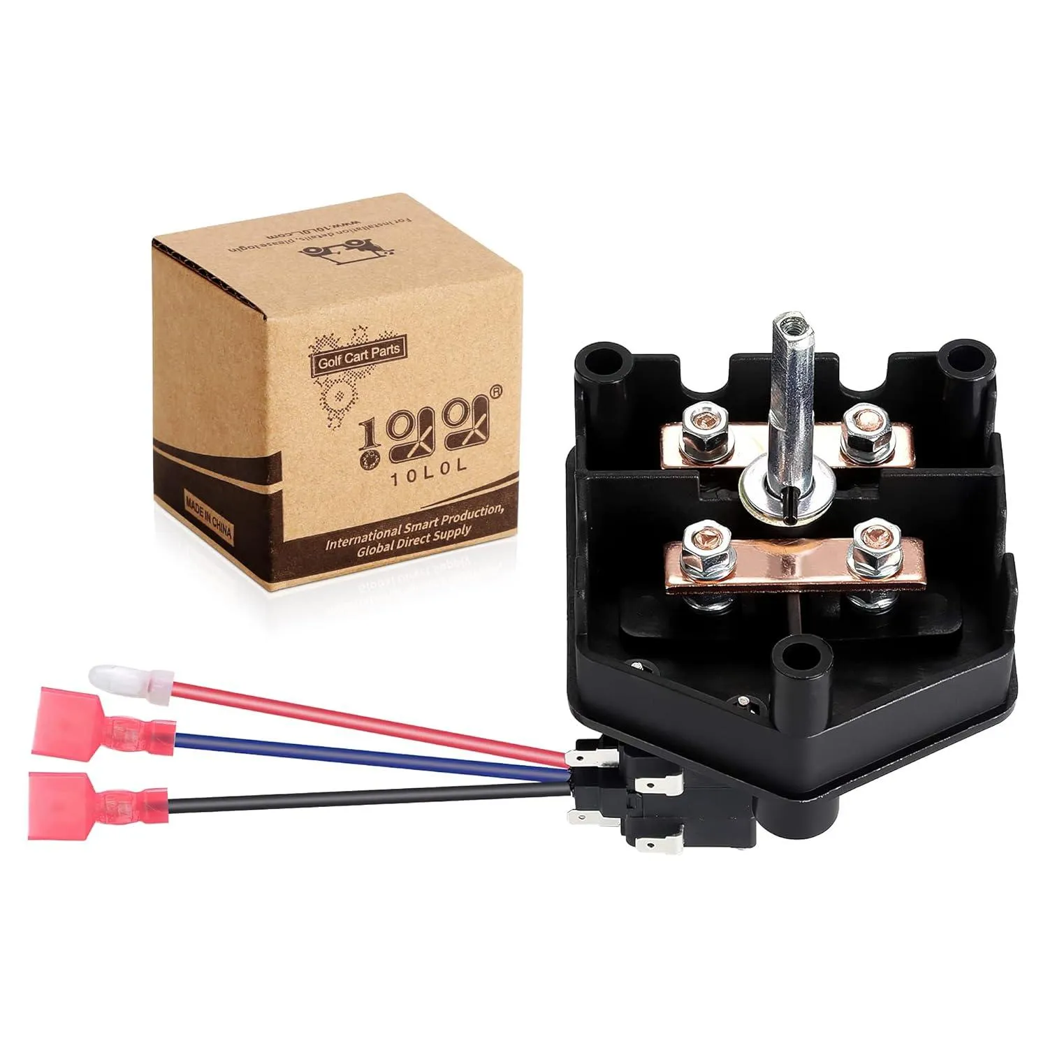 Golf Cart Heavy Duty Forward Reverse Switch Assembly for Club Car DS 1996-up - 10L0L