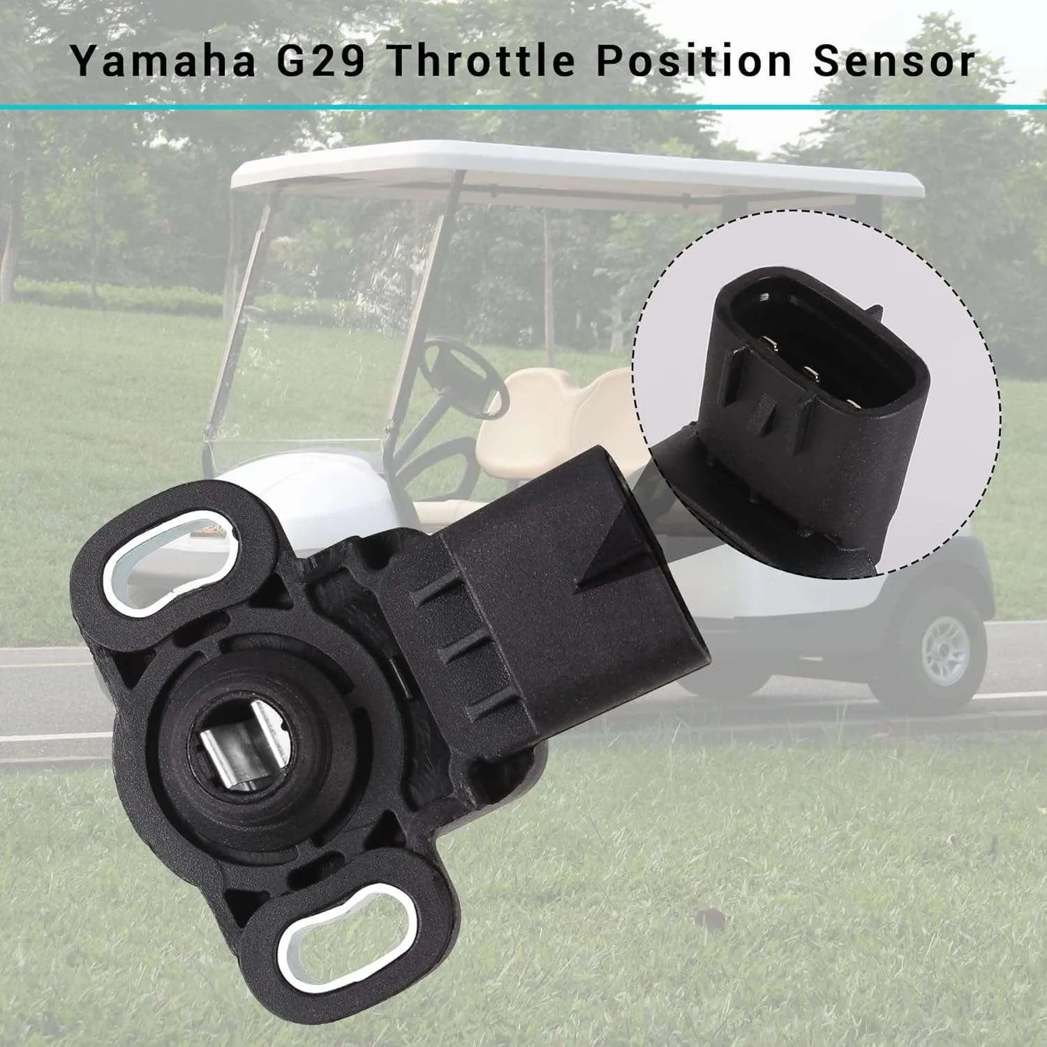 Golf Cart Throttle Position Sensor for Yamaha G29 Drive 2 and Drive 3 2014-Up - 10L0L