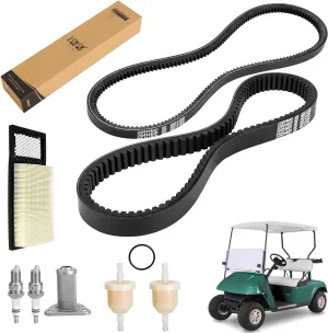 Golf Cart Tune Up Kit/Drive Belt/Starter Belt for EZGO TXT Medalist - 10L0L