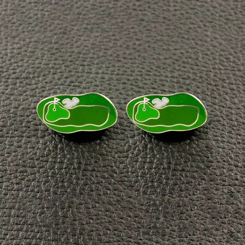 Golf Course Cufflinks