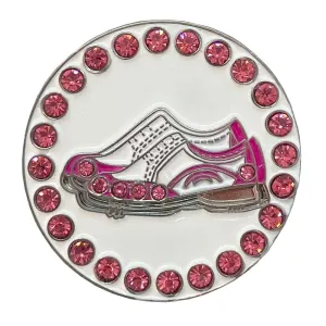 Golf Shoes (Pink) Golf Ball Marker Only