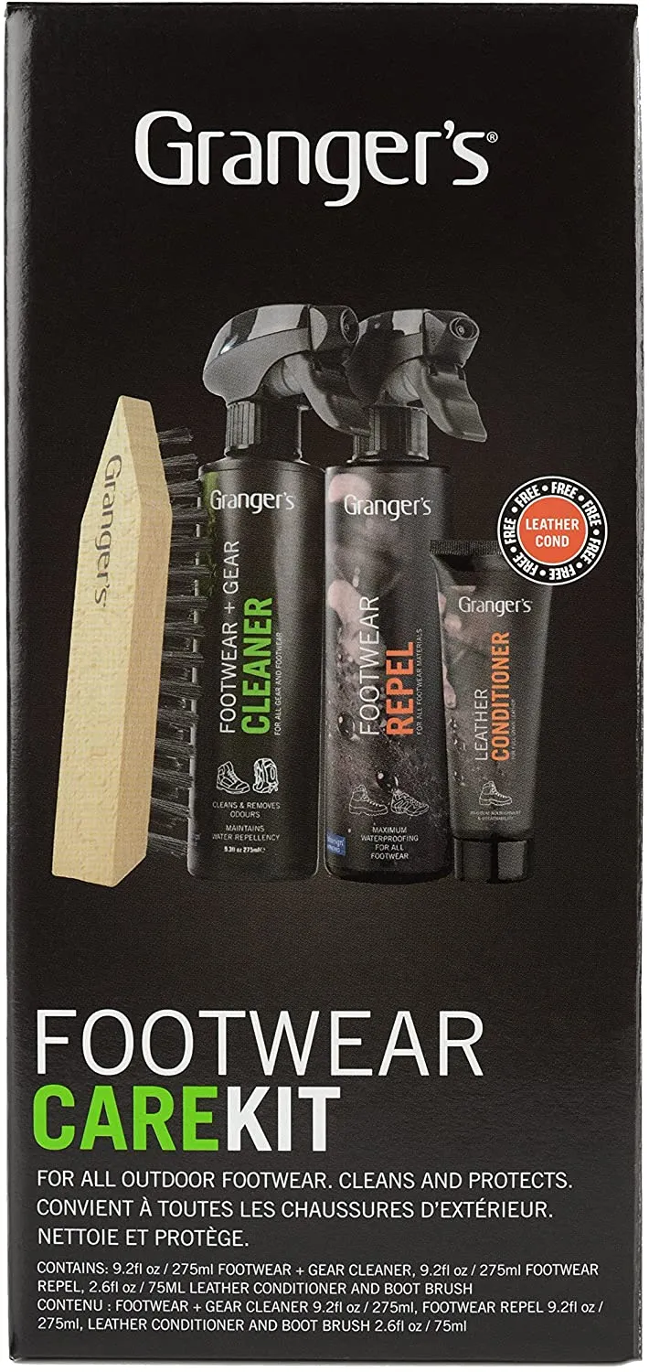 Grangers Footwear Care Kit | Complete Outdoor Footwear Care