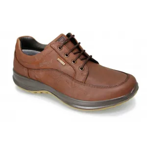 Grisport Livingston Brown Mens Lace Up Walking Real Leather Lightweight Shoes