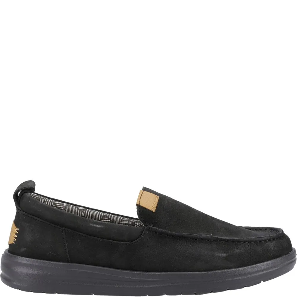 HEYDUDE Wally Grip Moc Craft Leather Shoe