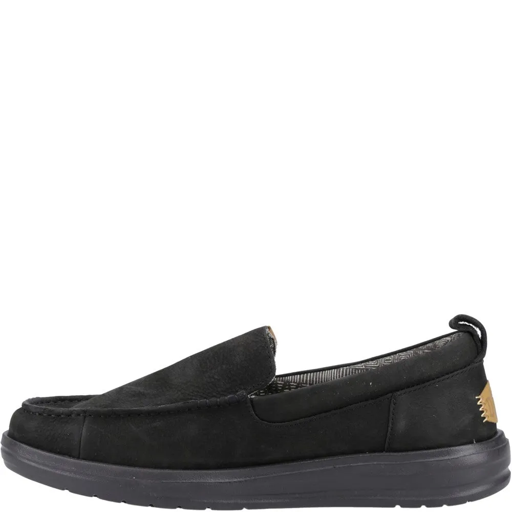 HEYDUDE Wally Grip Moc Craft Leather Shoe