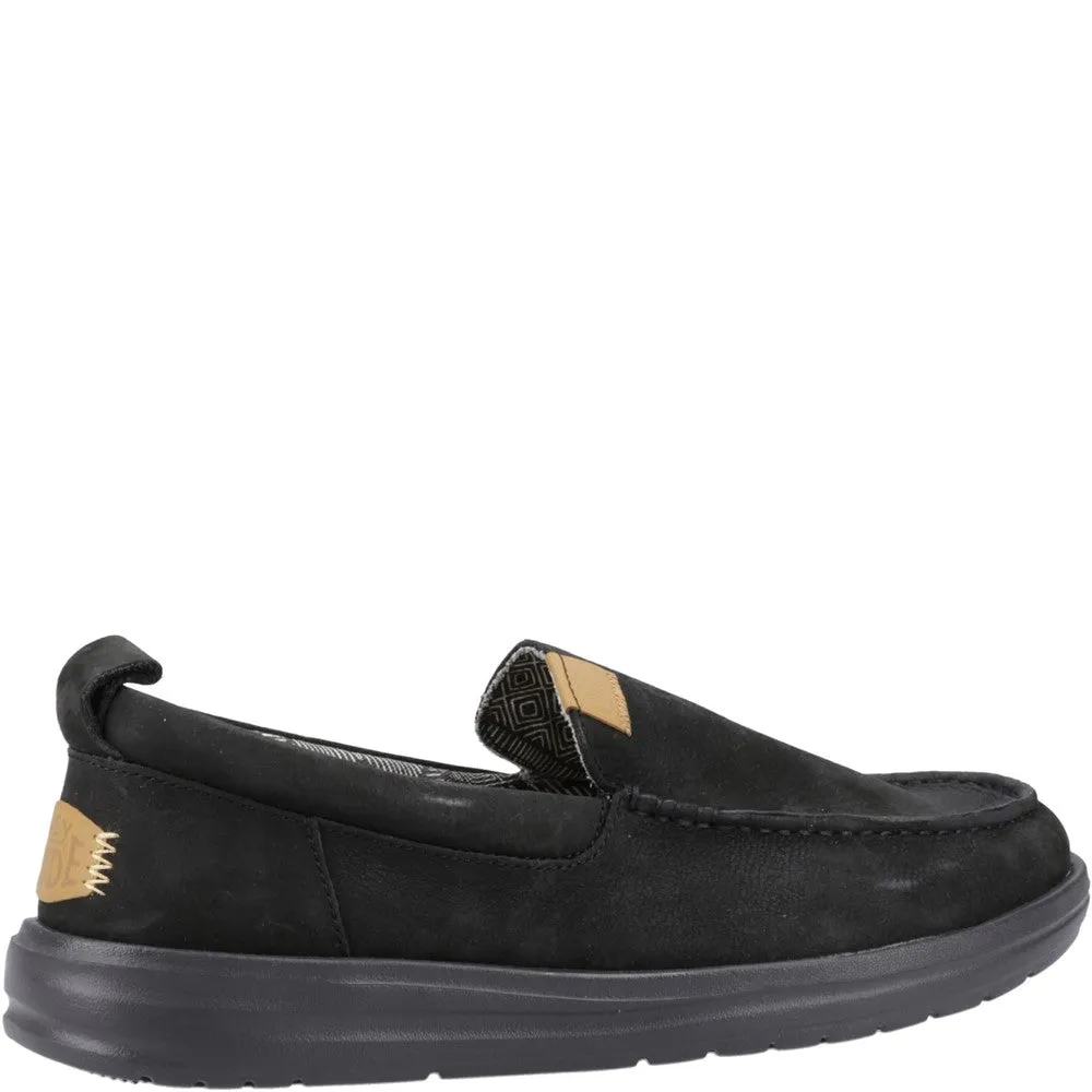 HEYDUDE Wally Grip Moc Craft Leather Shoe