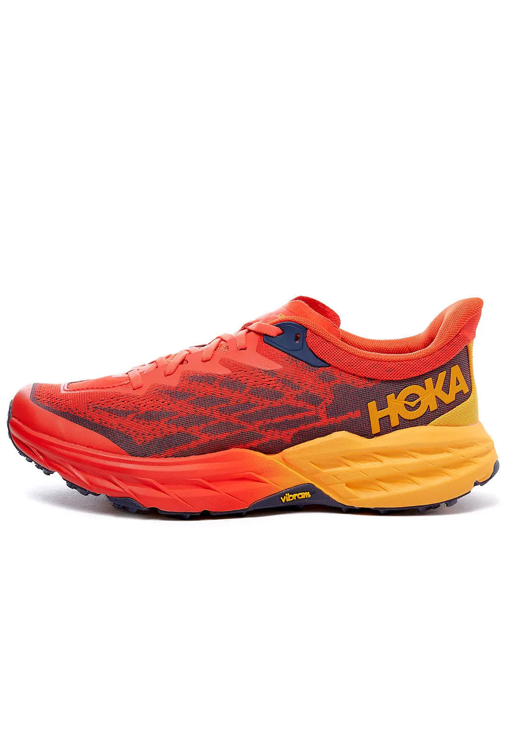 Hoka Speedgoat 5 Men's Trail Shoes - Fiesta/Radiant Yellow