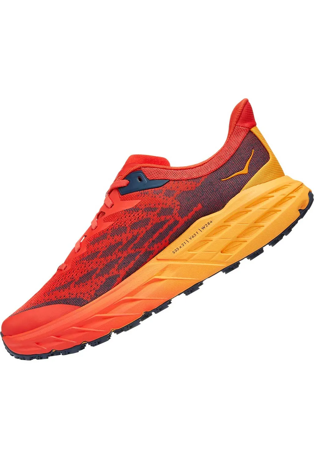 Hoka Speedgoat 5 Men's Trail Shoes - Fiesta/Radiant Yellow