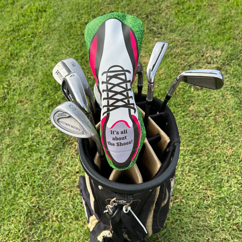 It's All About The Shoes (Golf Shoe) Hybrid / Utility Head Cover