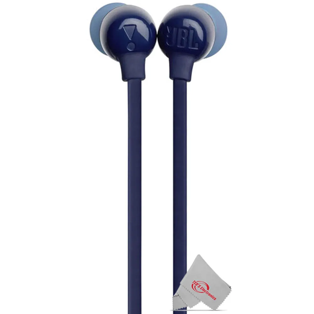 JBL TUNE 115BT Wireless In-ear Headphones with JBL Pure Bass sound BLUE