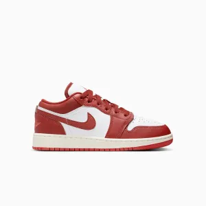 Kid's Air Jordan 1 Low SE "Dune Red" Grade School